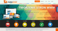 Desktop Screenshot of maxigraf.pl